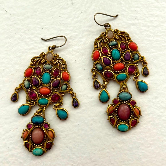 Gorgeous statement earrings - Picture 1 of 3